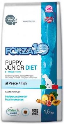 Forza10 Puppy Junior Dieta Z Rybą 1,5Kg