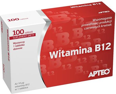Apteo Witamina B12 100tabl