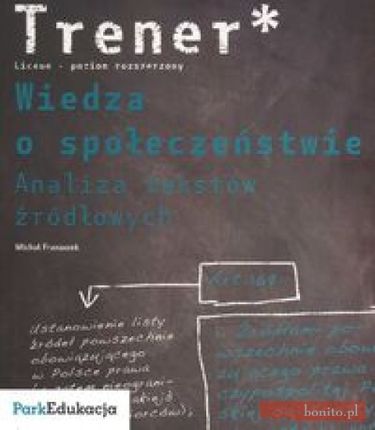 Trener wiedza o społeczeństwie