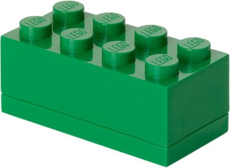 Plast Team Pojemnik Lego Na Lunch - Śniadanie Mini 8 Zielony 40121734