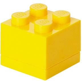 Plast Team Pojemnik Lego Na Lunch - Śniadanie Mini 4 Żółty 40111732