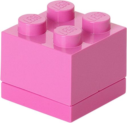 Plast Team Pojemnik Lego Na Lunch - Śniadanie Mini 4 Różowy 40111739