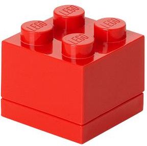 Plast Team Pojemnik Lego Na Lunch - Śniadanie Mini 4 Czerwony 40111730