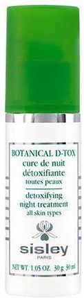 Sisley Botanical D Tox Detoxifying Night Treatment Emulsja Detoksykująca Na Noc 30 ml