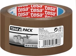 Zdjęcie Tesa tesapack Taśma pakowa Standard brązowy (58173) - Mirosławiec