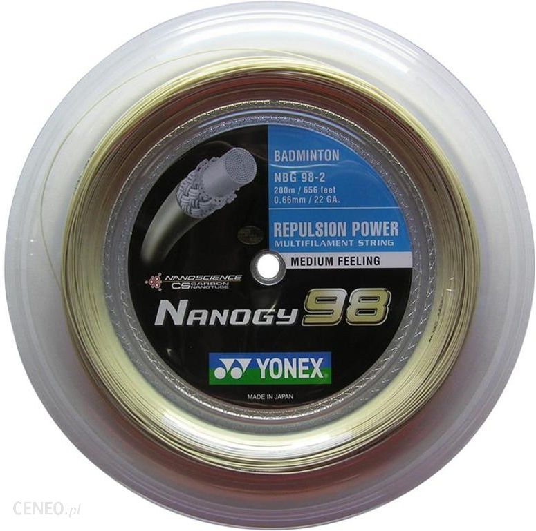 Yonex Nanogy 98 - Rolka 200m - Ceny i opinie - Ceneo.pl