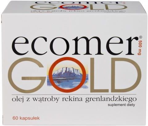 Ecomer GOLD 500mg 60 kapsułek - zdjęcie 1 Ecomer GOLD 500mg 60 kapsułek