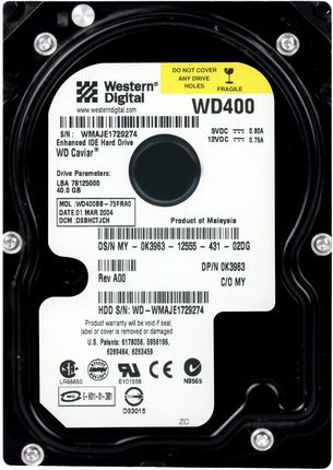 Dysk twardy Wd Ultrastar Dc Hc310 (7K6) 4 Tb 3.5 Sas 3