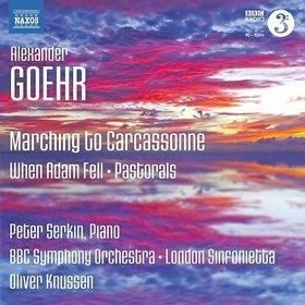 Peter Serkin / Bbc Symphony Orchestra / London Sinfonietta / Oliver Knussen - Goehr -  Marching To Carcassonne, When Adam Fell, Pastorals (CD)