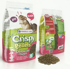 Zdjęcie Versele Laga Crispy Pellets Chinchillas Degus 1kg - Pabianice