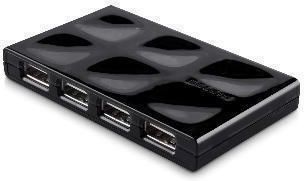 Belkin USB 2.0 Hub 4-fach - Mobiler USB-Verteiler Für Unterwegs Mit 4 Ports