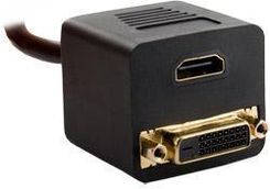 4WORLD ADAPTER DVI-D M 24+1 > HDMI F + (8728)
