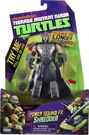 Playmates Żółwie Ninja Z Dźwiękiem Shredder 15Cm 14091160/91165