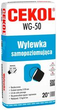 Zdjęcie Cekol Bezskurczowa Wylewka Samopoziomująca Wg-50 20kg - Serock