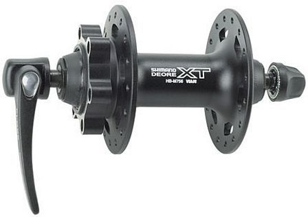 Moyeux De Roue Avant Shimano Deore XT HBM756 - Disque, 100 Mm, 36 Trous, Noir, Neuf