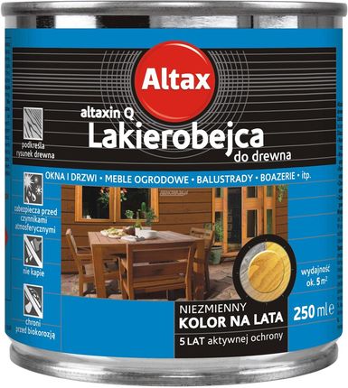 Altaxin Altax Lakierobejca Zewnętrzna Orzech 0,25L