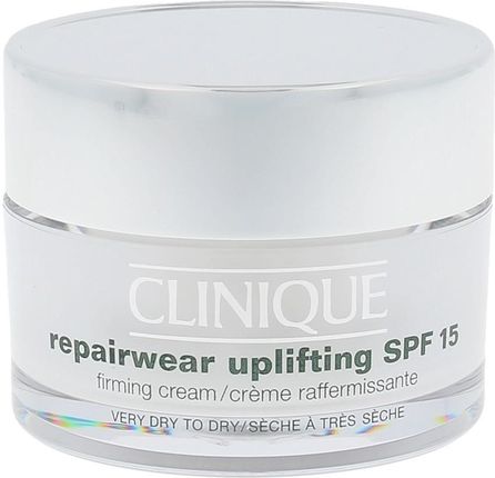 Krem Clinique Repairwear Uplifting SPF15 Firming Cream do skóry suchej na dzień 50ml