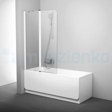 Zdjęcie Ravak Chrome CVS2-100 L biały+transparent, lewy 7QLA0100z1 - Grudziądz