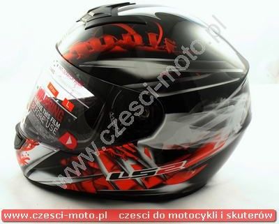 ls2 ff351 wolf motorcycle helmet FF351.4 XXL Black/Red Automotive free field of view Ls2 Device Database