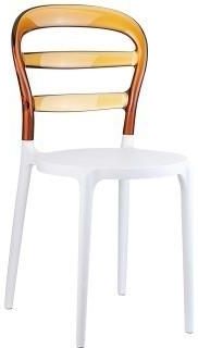 Siesta krzesło Miss Bibi white amber