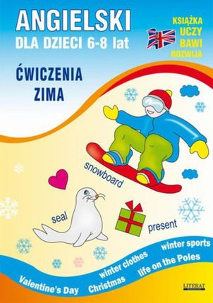 Angielski dla dzieci 6-8 lat. Ćwiczenia. zima - Katarzyna Piechocka-Empel (E-book)