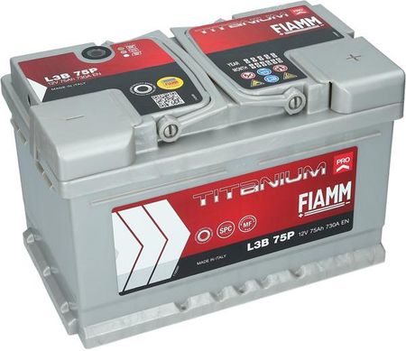Fiamm Titanium Pro 75Ah 12V 730A (P+)
