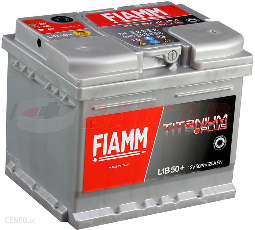Fiamm Titanium Plus 50Ah 12V 520A (P+) Opinie i ceny na