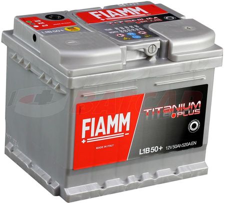 Fiamm Titanium Plus 50Ah 12V 520A (P+)