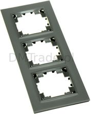 Zdjęcie DPM Ramka trzykrotna aluminiowa Seria Corner 60003AF - Wielichowo