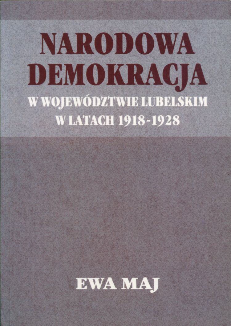 Narodowa Demokracja Określana Była Również