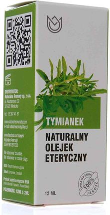 Naturalne aromaty Tymianek - naturalny olejek zapachowy 12 ml 134