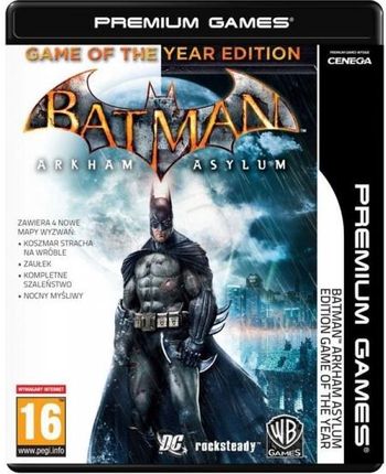 Batman Arkham Asylum Premium Games GOTY (Gra PC)