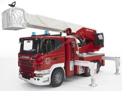 Zdjęcie Bruder 03590 Scania R straż pożarna z pompą wodną i modułem sygnalizacyjnym - Rychwał