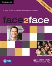Face2Face Second Edition Upper Intermediate Workbook with key