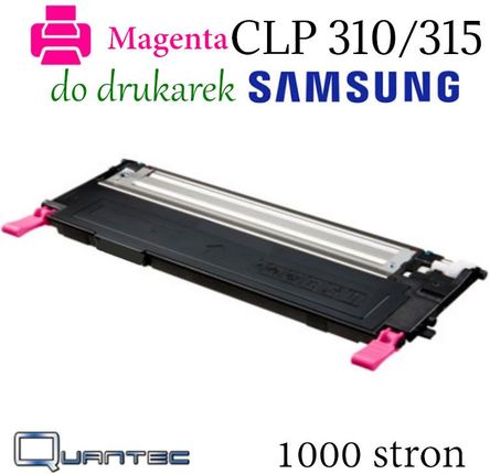 Quantec do Samsung CLP-310 315, CLX-3170 3175 zamiennik magenta CLT-M4092S (Q4092M)