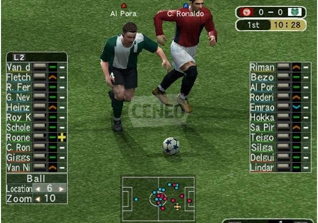 Pro Evolution Soccer Management (Gra PS2)