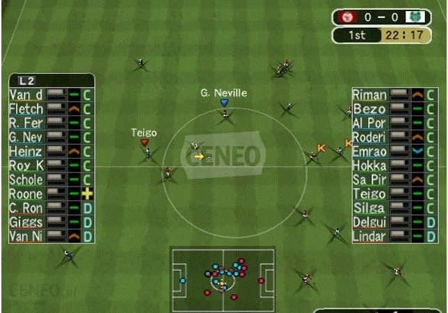 Pro Evolution Soccer Management (Gra PS2)