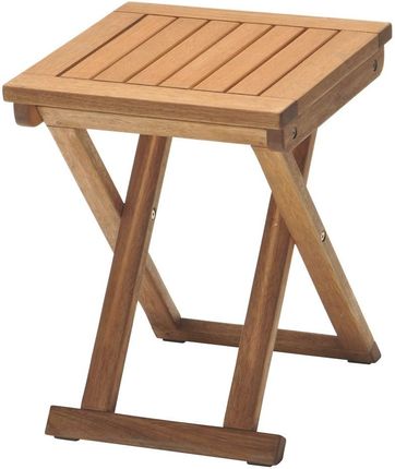 Best Furniture Stół Ogrodowy "Catania" Drewniany Składany Stolik 40x40Cm
