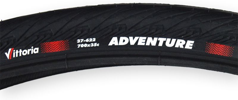 Cubierta City Adventure Negro - 37-622/700x35c Rigid Refl G2