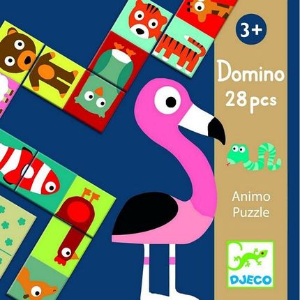 Djeco Domino Puzzle Animo Dj08165