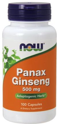 Now Foods Panax Ginseng 250 kaps.