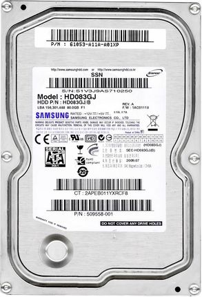 Samsung SpinPoint F1 80GB (HD083GJ)