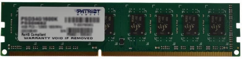 Pamięć RAM PATRIOT DDR3 2GB 1333MHz Non-ECC CL9 (PSD32G13332) - Opinie ...