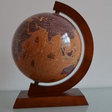 Globus stylizowany - żaglowce 32 cm Zachem