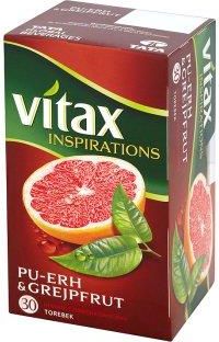 Vitax Herbata ekspresowa inspirations PU-ERH & Grejpfrut 30 torebek