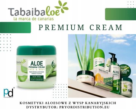 Tabaibaloe Aloe Premium Krem Na Twarz I Ciao Do Skry Wraliwej 300ml -  Opinie i ceny na Ceneo.pl