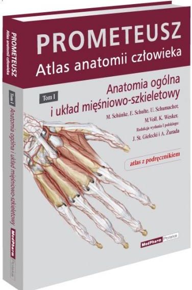 Podręcznik Medyczny Prometeusz Atlas Anatomii Człowieka T.1  Op.tw 