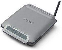 Router Belkin Wireless 802.11g 2.4GHz Router 54 Mbps (F5D7230EE4 ...