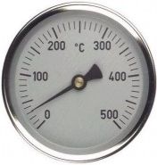 Afriso Termometr Rt 80/500°c/ L=150mm Do Pomiaru Temp. Spalin 63830