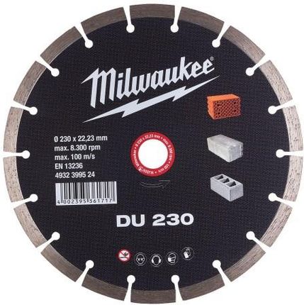 Milwaukee Tar.diam.230mm segment. du 4932399524.